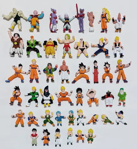 Muñecos de goma 2025 de dragon ball z