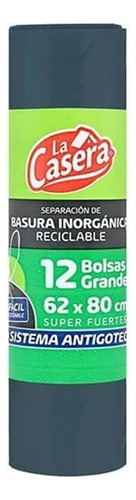 4 Pzas Bolsas Para Basura La Casera Medianas Inorgánicas 20