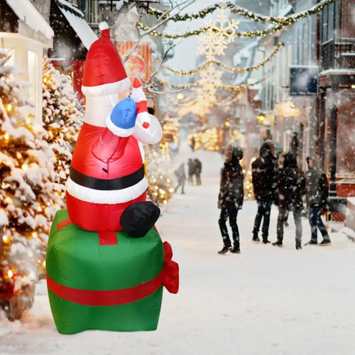 - Sd Mc Decoraciones Navideñas 180 Cm, Inflables, Led,