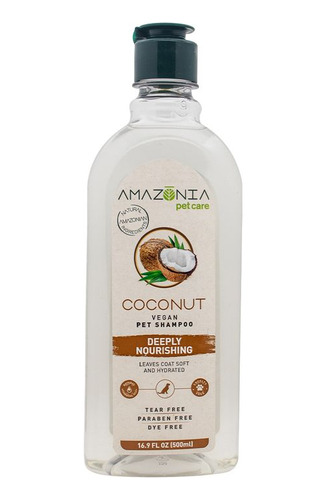 Amazonia Pet Care Shampoo De Coco 500ml