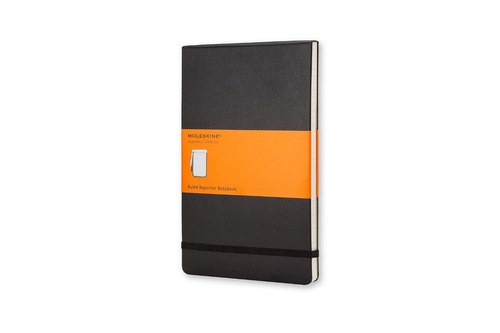 Moleskine Classic Hard Cover Reporter Notebook, Ruled (5483)
