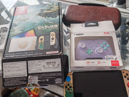 Nintendo Switch Oled Zelda Tears Liberado 1 Tera Blanco (Usado)