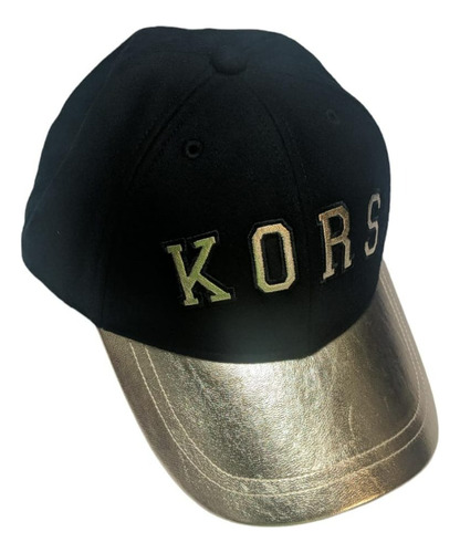 Gorro Dama Michael Kors Negro / Dorado Ajustable Cod. 2074