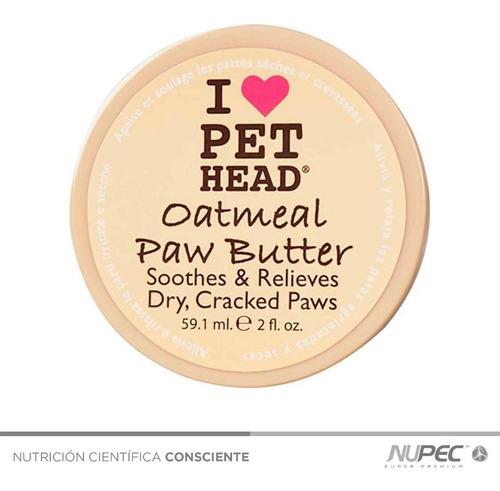 Imagen 2 de 4 de Crema Para Almohadillas Oatmeal Natural
