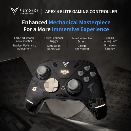 Controlador Flydigi Apex 4 Edição Assassin's Creed Dynasty