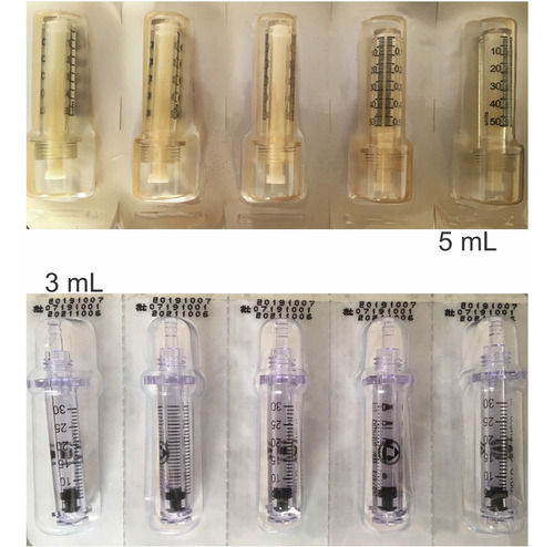 Seringa P/ Caneta Mesodoctor - 3 Ou 5 Ml - Kit C/ 10 Unid