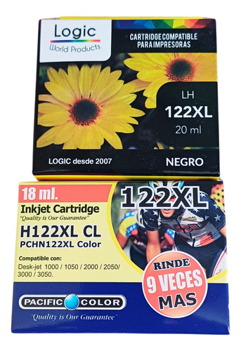 Pack Cartuchos 122 Xl Compatible 2050 1050 3050 3000 Factura
