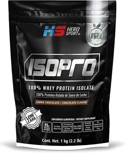 Hero Sport Isopro Proteina Suero De Leche Whey Chocolate 1kg