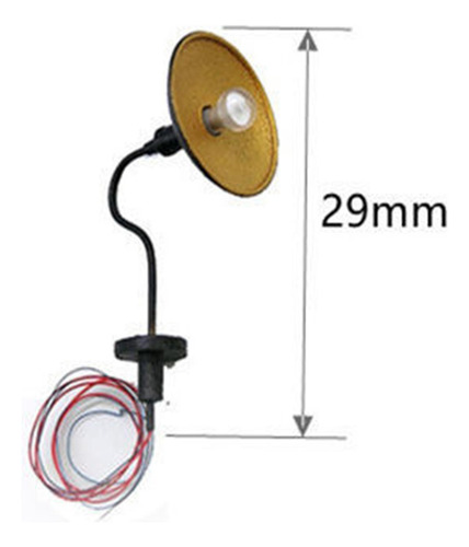 3 Lámpara De Pared Para Casa De Muñecas 1/87, Accesorios
