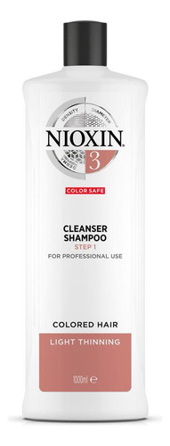 Nioxin Sistema 3 Cleanser Shampoo 1000ml