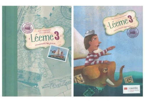 Paq. Leeme 3 Primaria / 2 Ed. (libro De Lecturas + Cuaderno De Viaje), De Rojas Cordero, Sandra E.. Editorial Ediciones Castillo Sa De Cv, Tapa Blanda En Español, 2016