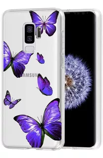 Funda Para Samsung Galaxy S9 Plus - Mariposas Violeta