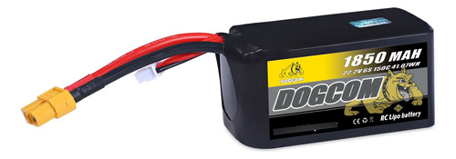 Batería Lipo 6s 1850mah 22.2v 150c Dogcom