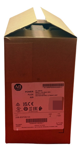 Alle Bradley  25b-b5p0n104 Bulletin Power Flex 525