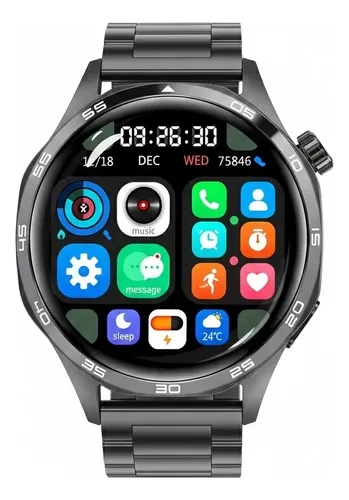 Smartwatch Deportivo Pantalla Hd, Llamadas Salud, 2 Correas