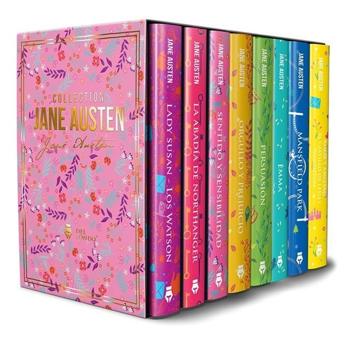 Obras Completas Jane Austen - En Ingles - Del Fondo 8 Libros
