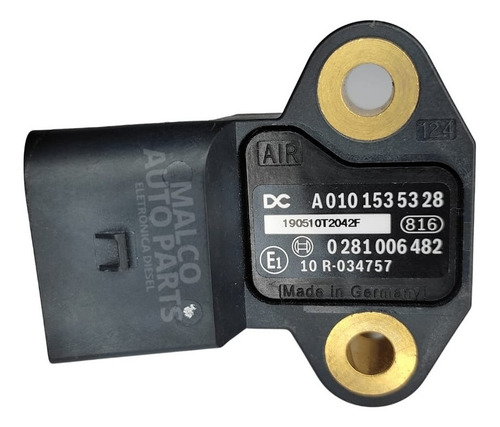 Sensor Pressão E Temperatura Mbb Om 904/906/924/926 Original