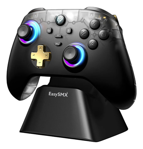 Controle Joystick Sem Fio Easysmx D05 Com Dock Hall Effect
