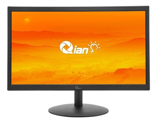 Monitor Qian Qm191704 Led 19.5 , Hd, Hdmi, Negro