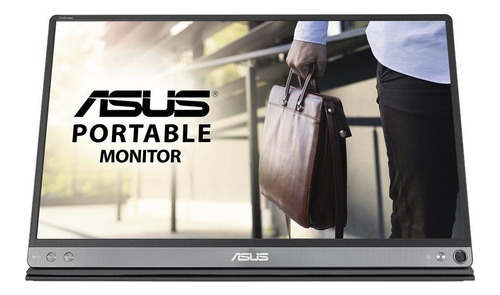 Monitor Gamer Asus Mb16ac Led 15.6  Gris 100v/240v