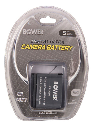Bower Xpdgp4 Batería De Cámara Digital Para Ahdbt-4.