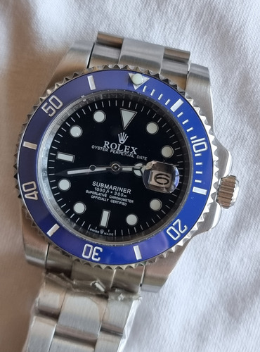Rolex Submariner Monster Cookie 41. Automático. Optcalidad. Plateado Azul Negro (Usado)