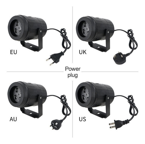 Navidad Led Proyector Luz 16 Patrones Moviendo Lámpara De