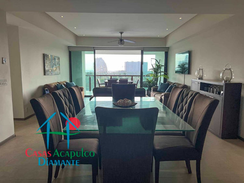 Cad La Isla Java F6. En Condominio De Playa. Terraza Con Vista A Las Albercas
