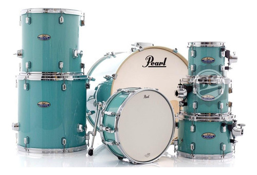 Bateria Pearl Decade Maple Mint 22,8,10,12,14,16,14 Shellpac