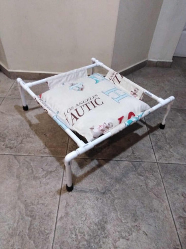 Cama Para Perro Elevada Tipo Cuna O Catre. (acolchonada.)