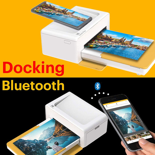 Kodak Dock Plus Impresora Fotográfica Instantánea Portátil, Compatible Con Dispositivos Ios, Android