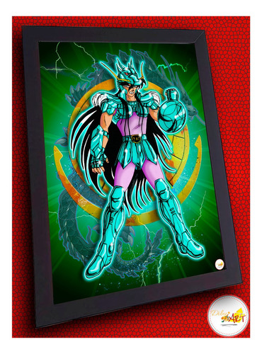 Imagen 3 de 10 de Cuadros De Animes - Caballeros Del Zodiaco - Dibujart