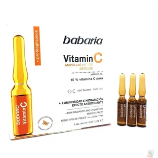 Babaria Vitamin C Ampollas 5uni De 2ml - mL a $5200