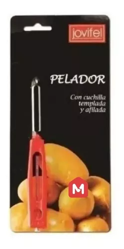 PELADOR DE PAPAS MANGO DE POLIPROPILENO DE 19.5 CM CAJA X 6 UND - PADERNO