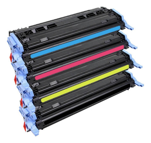 Kit C/4 Toner Compatível Q6000 Q6001 Q6002 Q6003 2600 2600n