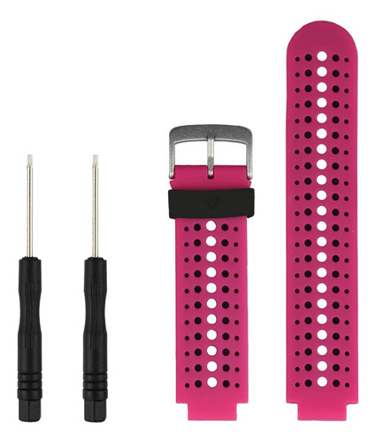 Malla Para Garmin Forerunner  Rosa Negro