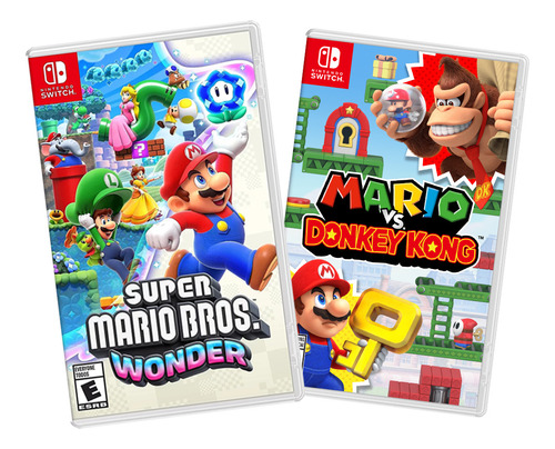 Combo Switch Super Mario Bros Wonder + Mario Vs Donkey Kong