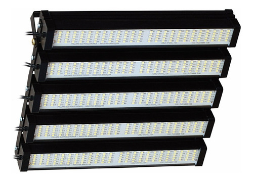 POLLARIS HS500W 105W 110V/220V carcaça Preto luz Branco-frio 6500K