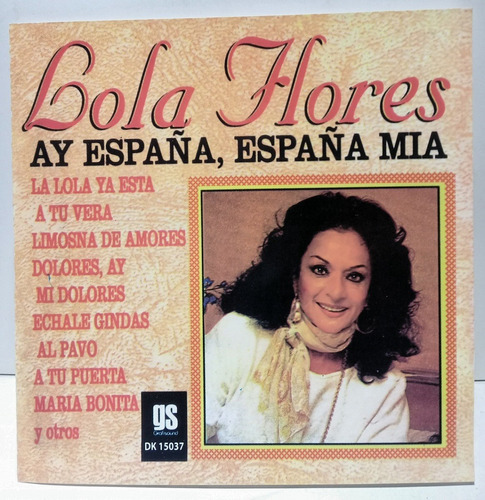 Cd Lola Flores (ay España,españa Mia)