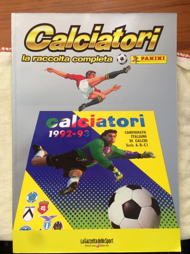 Album Liga Italiana Calciatori 92-93 Panini
