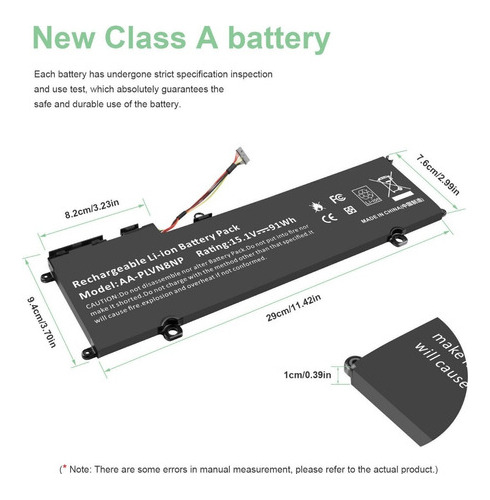 Bateria Laptop Samsung Ativ Book 8 Np780z5e Np870z5e Aa-plvn