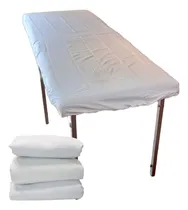 Comprar Cubre Camilla Pack X4 Tela Funda Reutilizable Ajustable 2x80
