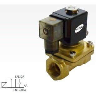 Electro Válvula Diafragma Solenoide. Sin Presión Mínima. 3/4