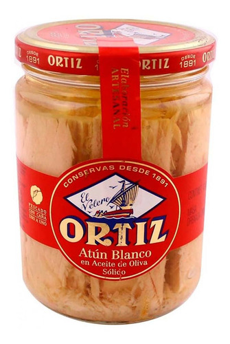 Atún Ortiz del Norte Aceite de Oliva 400g