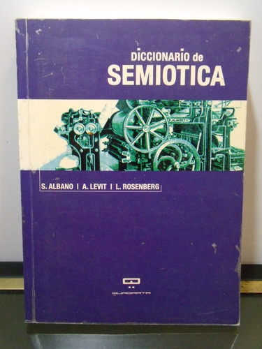Adp Diccionario De Semiotica S. Albano A. Levit L. Rosenberg