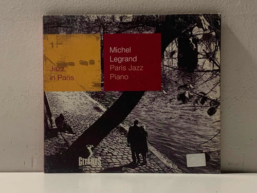 Michel Legrand Paris Jazz Piano Cd Usado Digipack