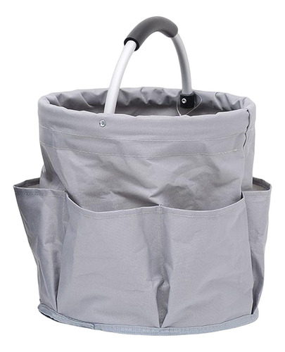 Cesta De Picnic De Gran Capacidad Bolsa De Aseo Para Gris