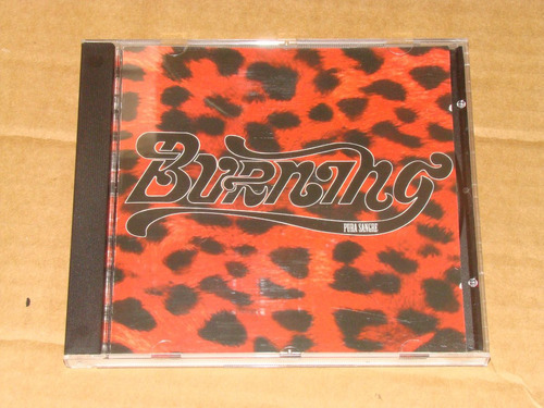 Burning Pura Sangre Cd Muy Buen Estado / Kktus 