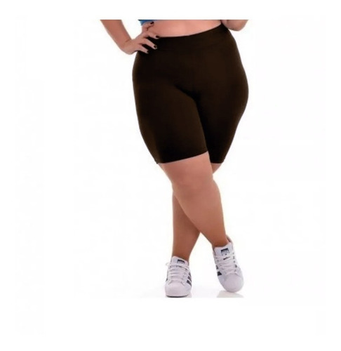 Kit 4 Bermudas + 2 Calça Flare Bailarina Plus Size 