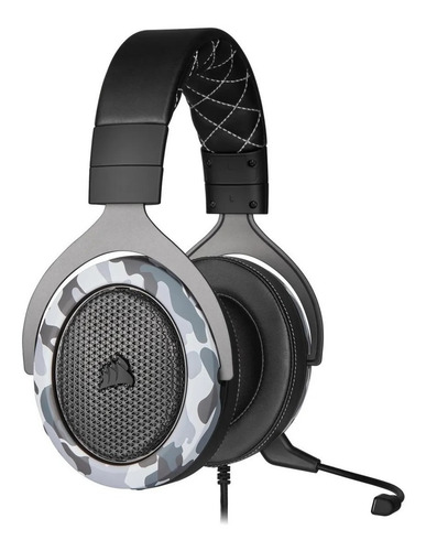 Imagen 4 de 9 de Auricular Corsair Hs60 Haptic Con Microfono Stereo Camuflado